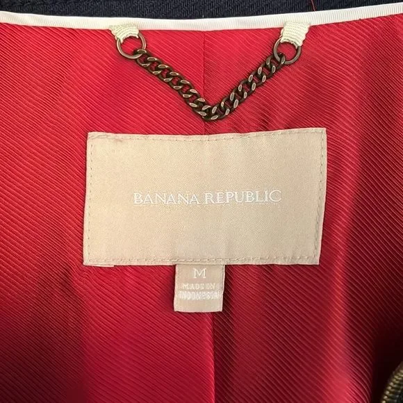 Banana Republic Navy Pea Coat - Rarely Worn - Picture 4 of 6